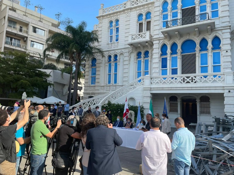 Italy donates 1 million euros for the rehabilitation and reopening of the Sursock Museum under UNESCO's Li Beirut initiative